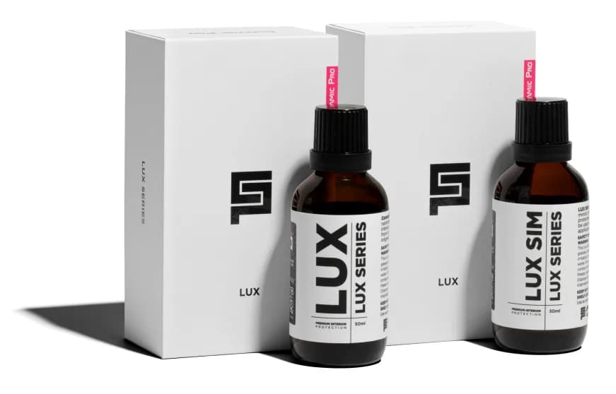 Ceramic Pro LUX Series boxes